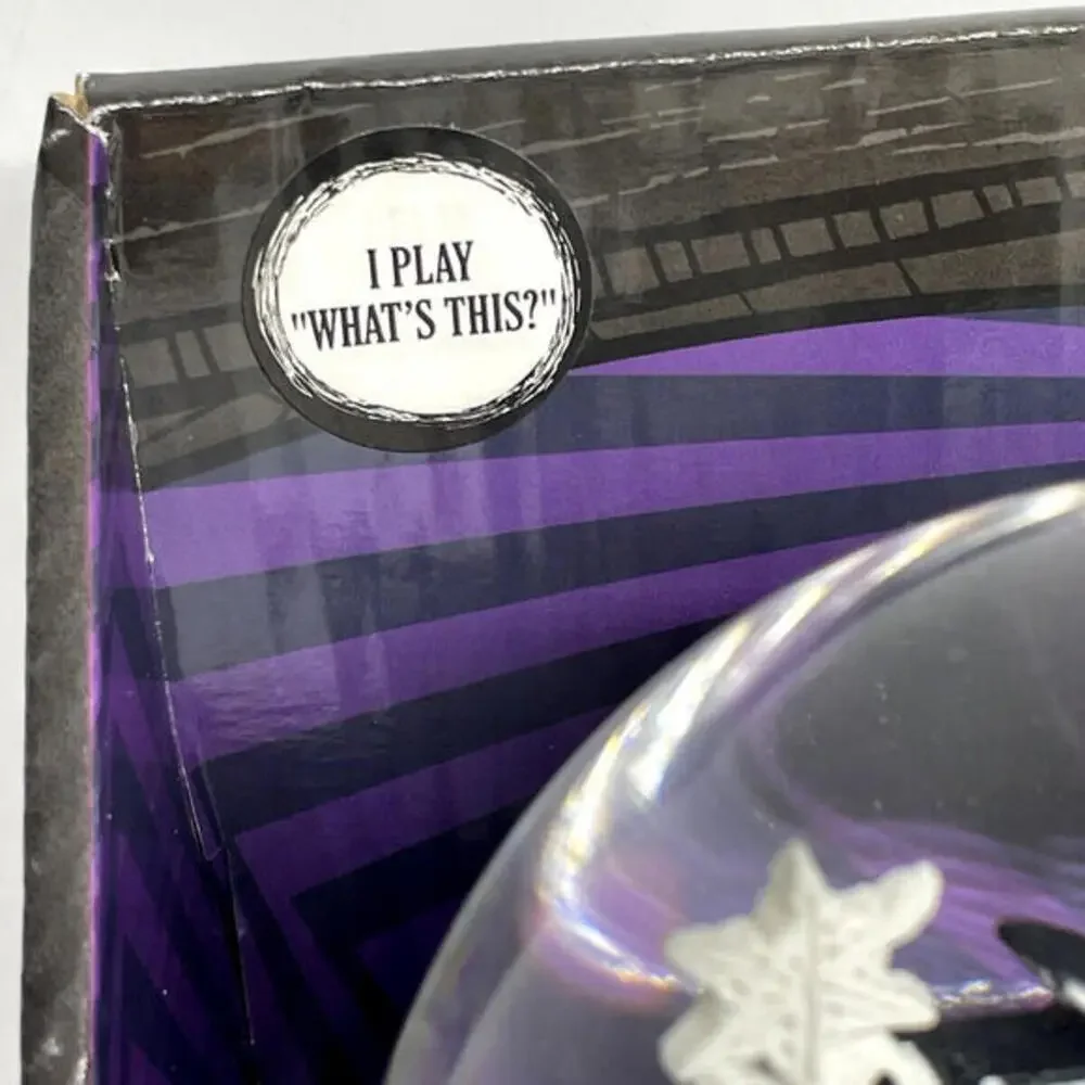 Disney Nightmare Before Christmas Jack Zero Musical Snow Globe 6